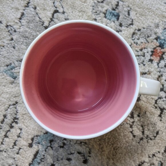 Frida Kahlo Mug | Pink & White | Coffee & Tea | Floral - Picture 2 of 3